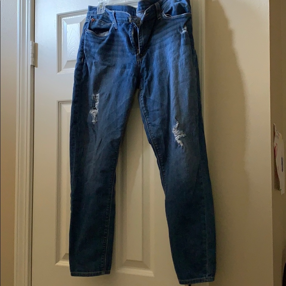 Hudson Krista Super Skinny Crop Jeans Size 32